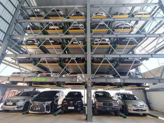 Многоэтажный автоматизированный парковочный гараж 2тонный автомобильный подъемник для домашнего гаража