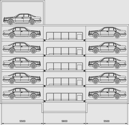 Интеллектуальный автолифт парковочный гараж