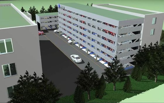 Автоматизированный многоуровневый паркинг 2000 кг Автоматизированный гараж