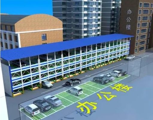 Автоматизированный многоуровневый паркинг 2000 кг Автоматизированный гараж