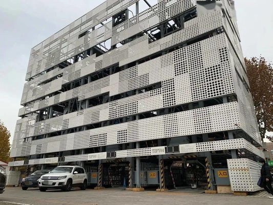 Система вертикальной или горизонтальной парковочной башни 120 транспортных средств