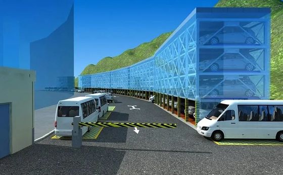 Высокоавтоматизированная парковочная система для автомобилей 2000 кг