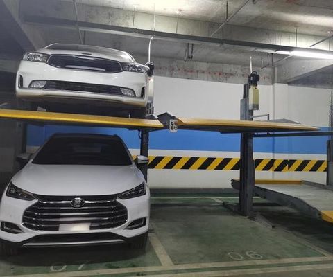 Подъемник для жилых автомобилей весом 2700 кг, подземная гидравлическая система подъемников для парковки автомобилей емкостью 2,7 т